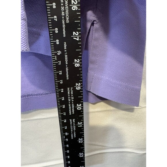 Brooks Brothers Purple Short Sleeve Polo Shirt Golden Fleece Men’s Size Medium - Picture 7 of 7